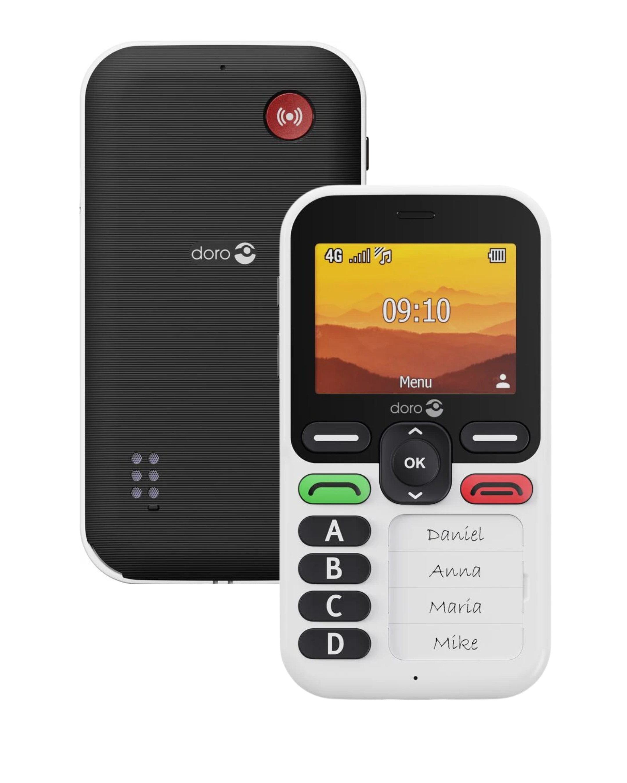 Doro Leva X10 · black-white